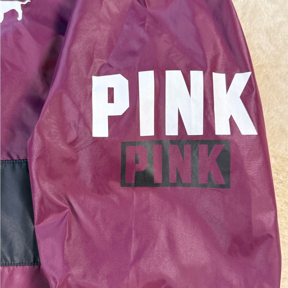 PINK Victoria's Secret Maroon Jacket XS - Picture 2 of 12